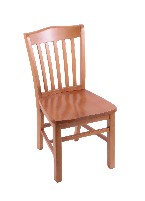  beech chair w/wood seat